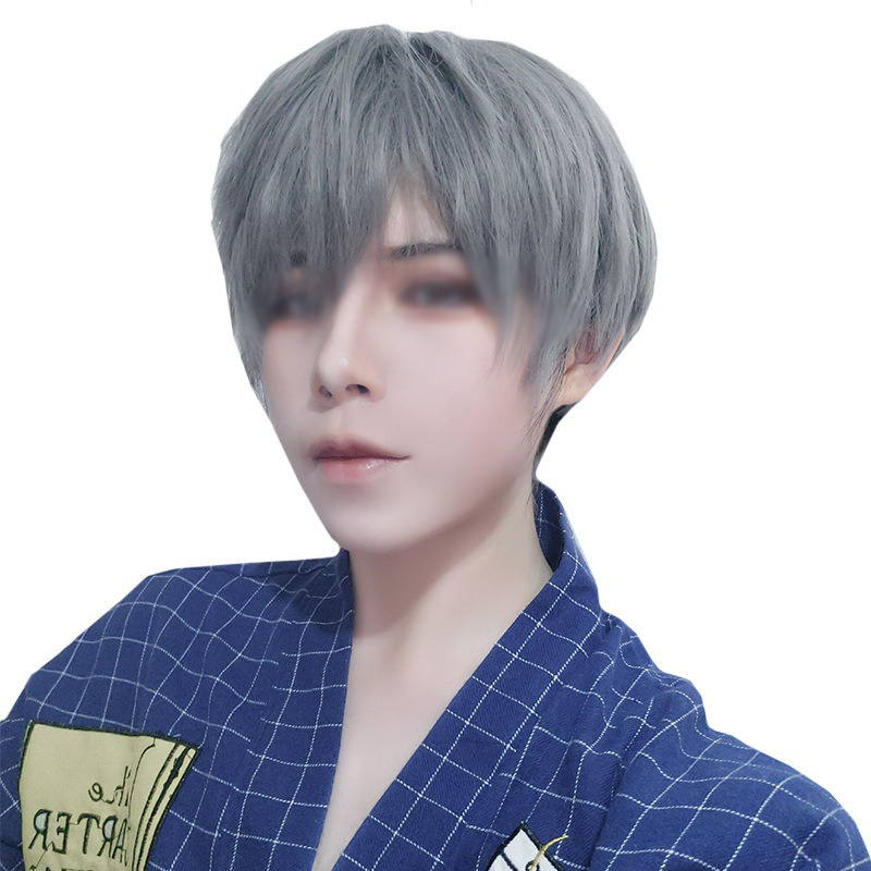 Men Accessories To Wear - Handsome Man Short Hair Wig Cover