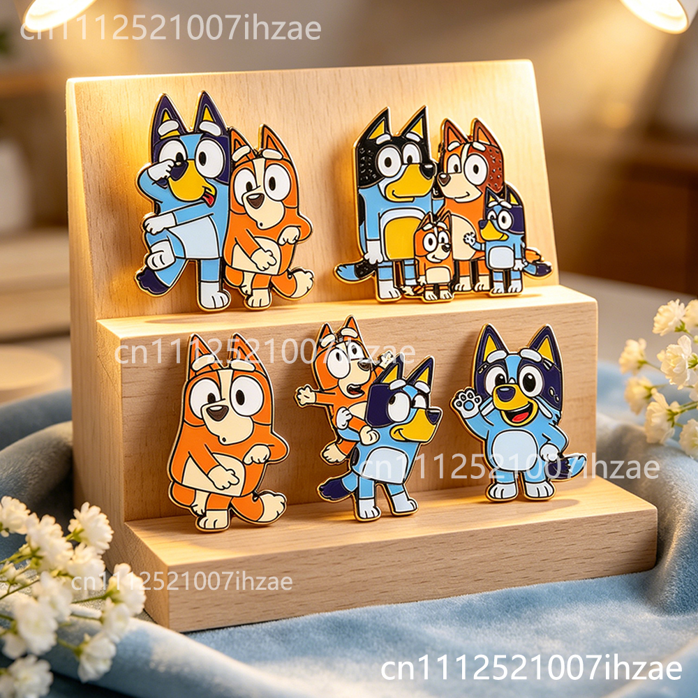 Lapel Pin Enamel - 5/10PCS Cartoon Puppy Brooch Cute Enamel