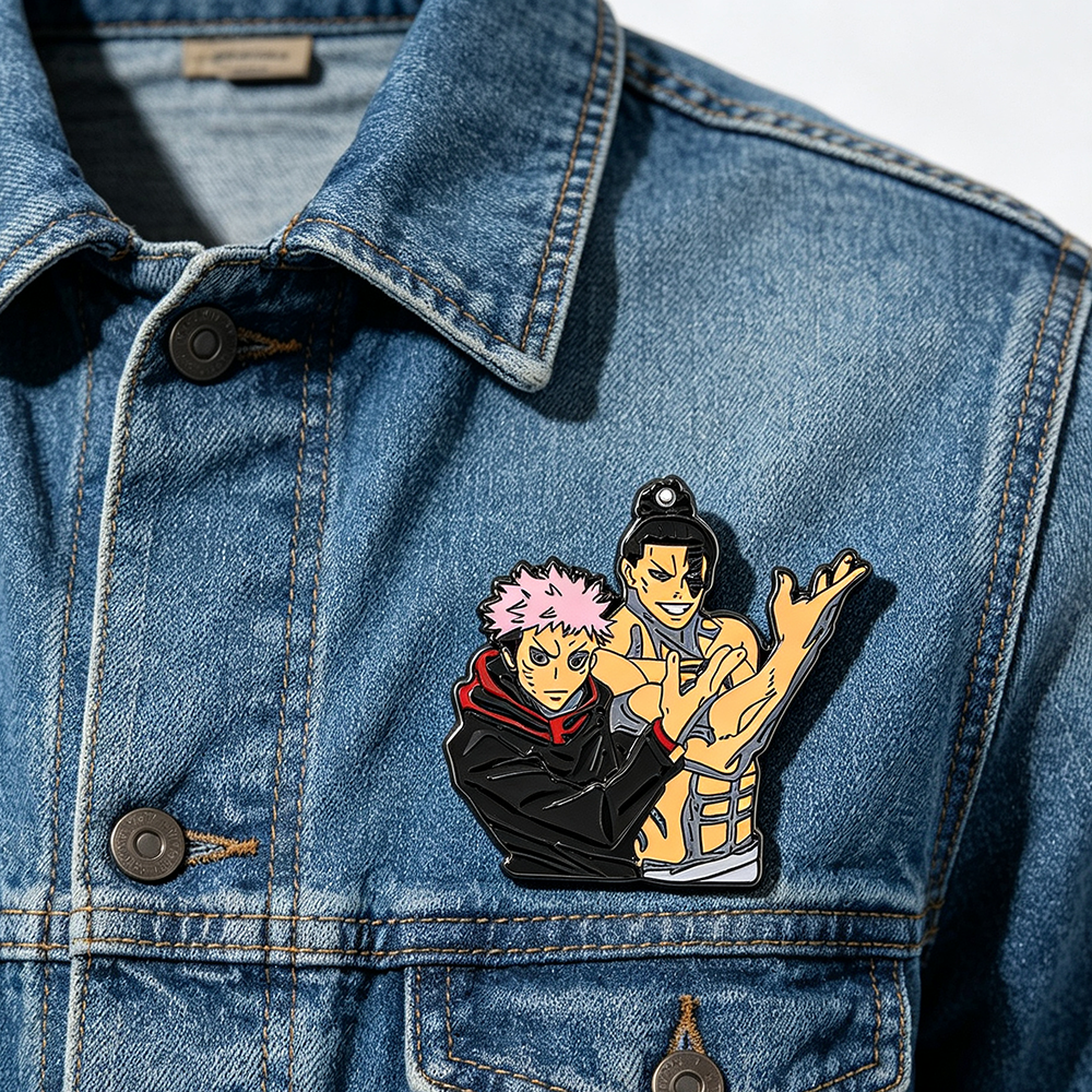 Lapel Pin Enamel - Yuji Itadori & Aoi Todo Enamel