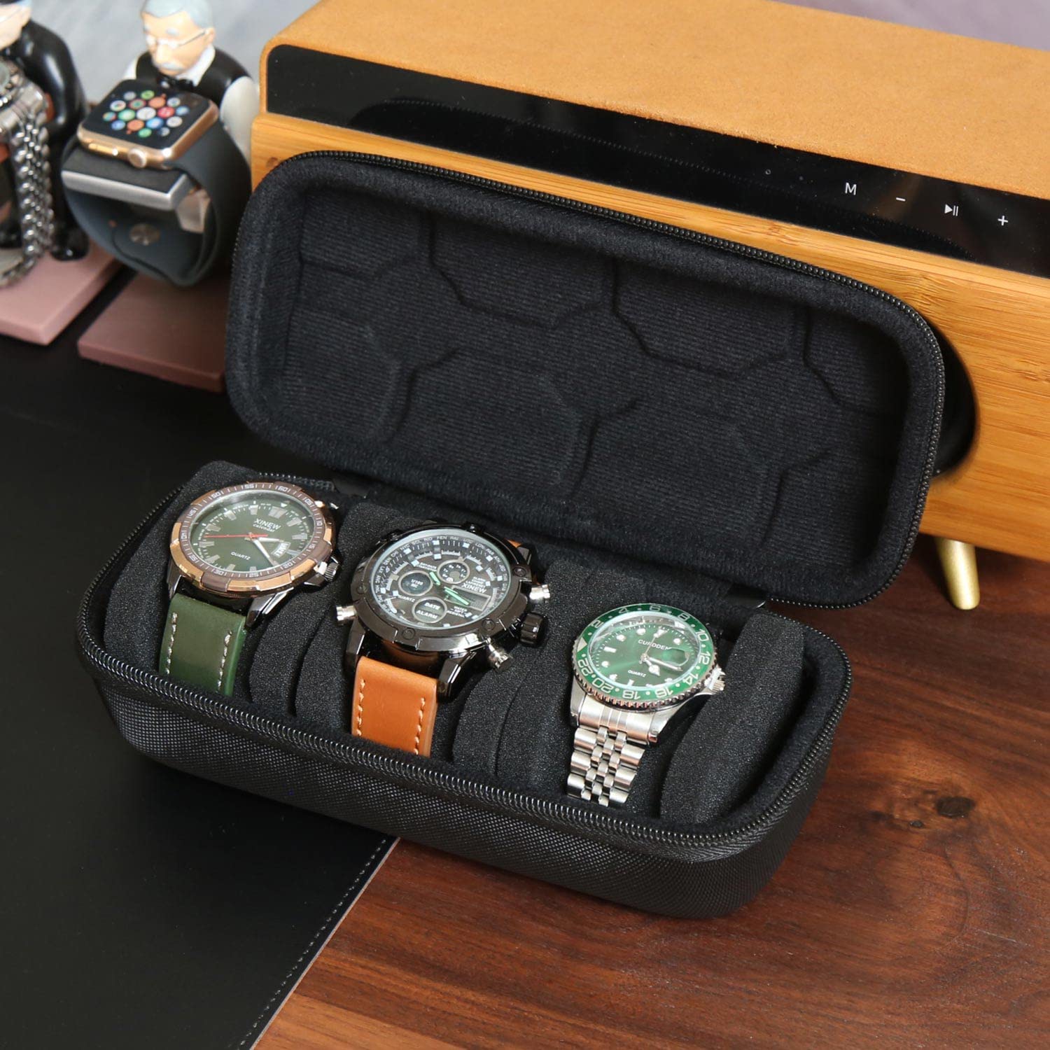 Men'S Accessories Drawer Organizer - Watch Box Organizer For Men or