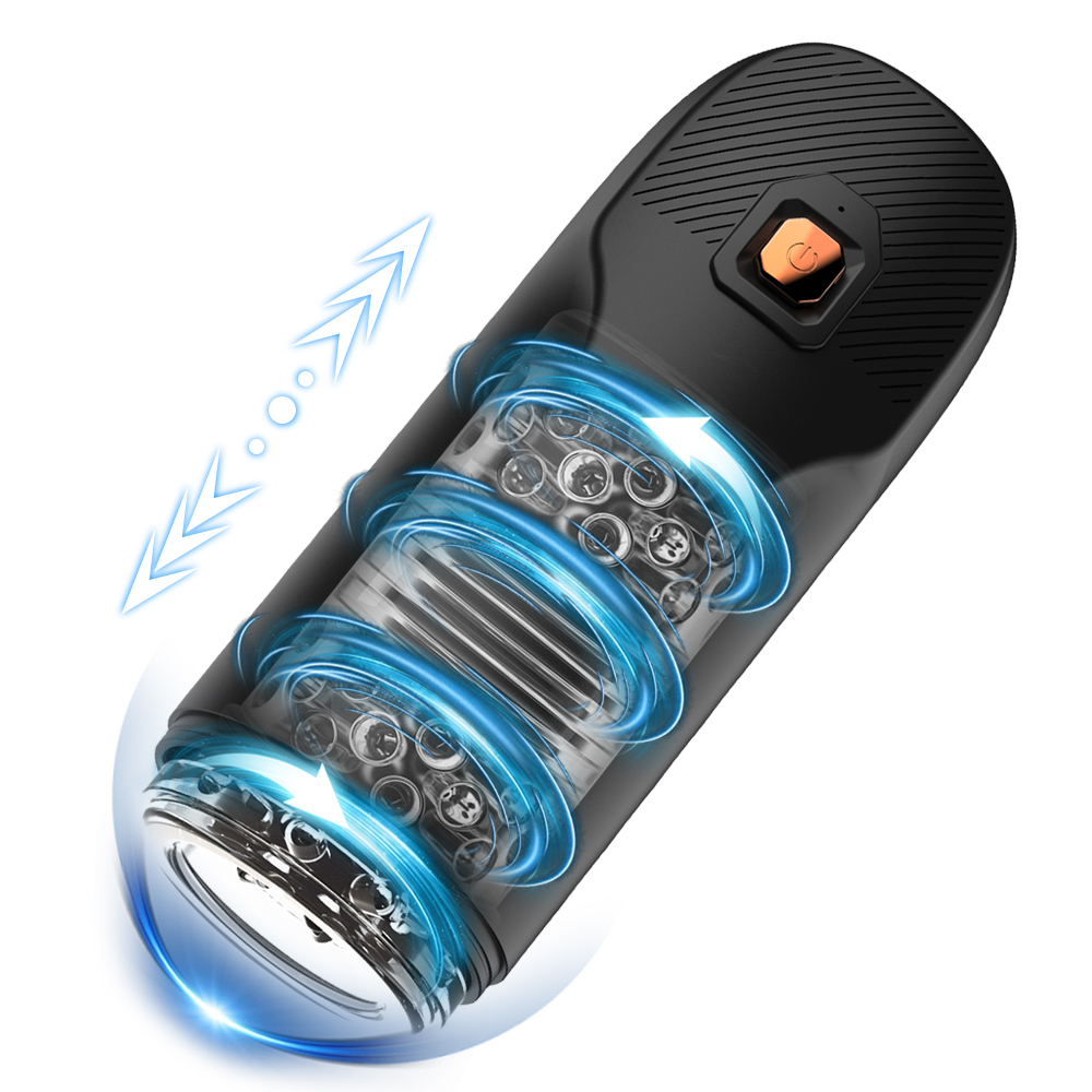Men'S Vegan Accessories - Rotating Male Masturbator Cup Sucking Penis