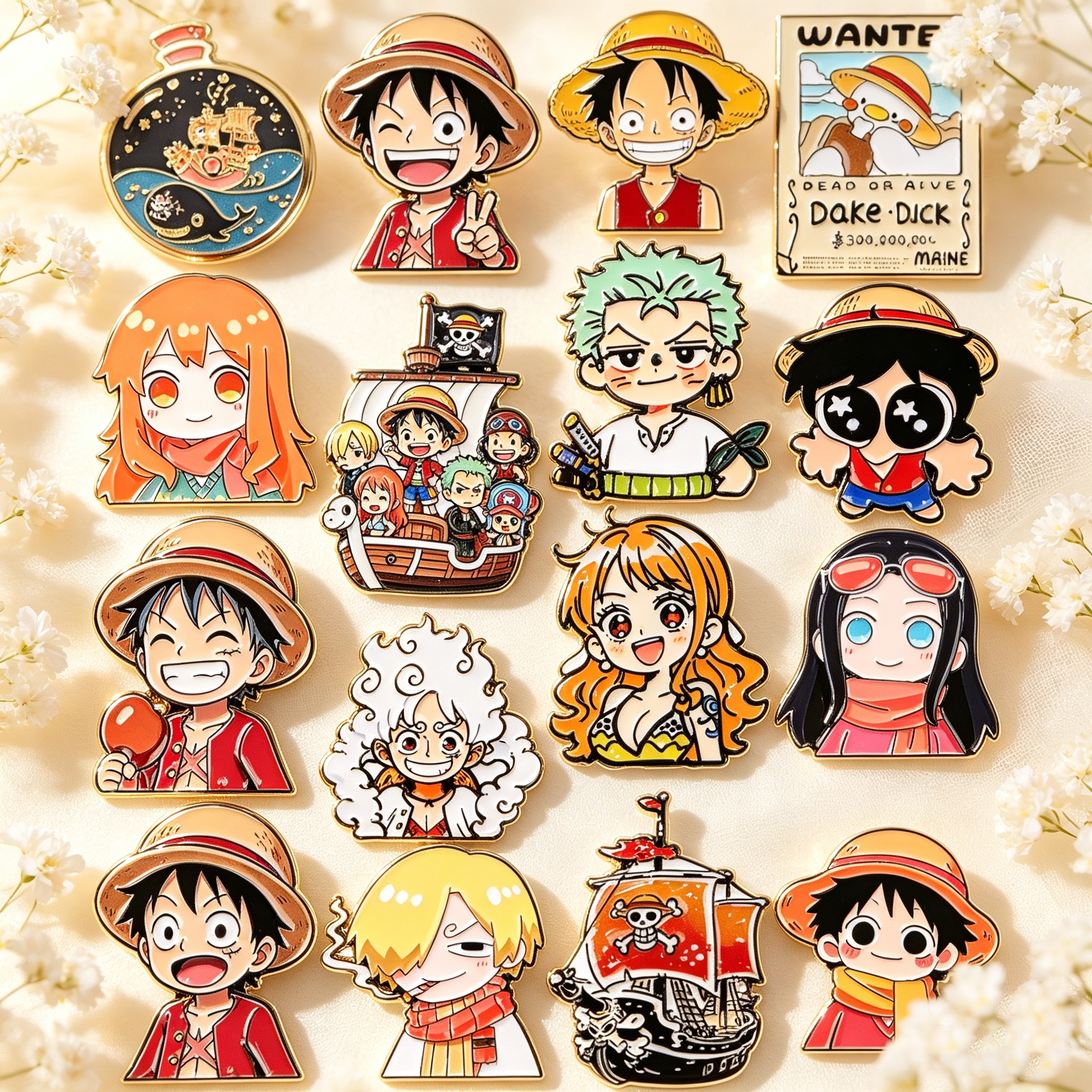 18pcs/set Anime Series Enamel  - Lapel Pin Enamel review and price