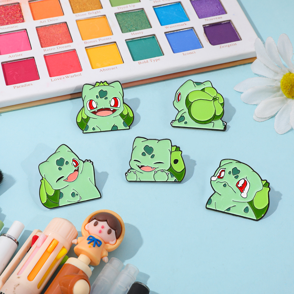 Bulbasaur Inspired Enamel Lape - Lapel Pin Enamel review and price