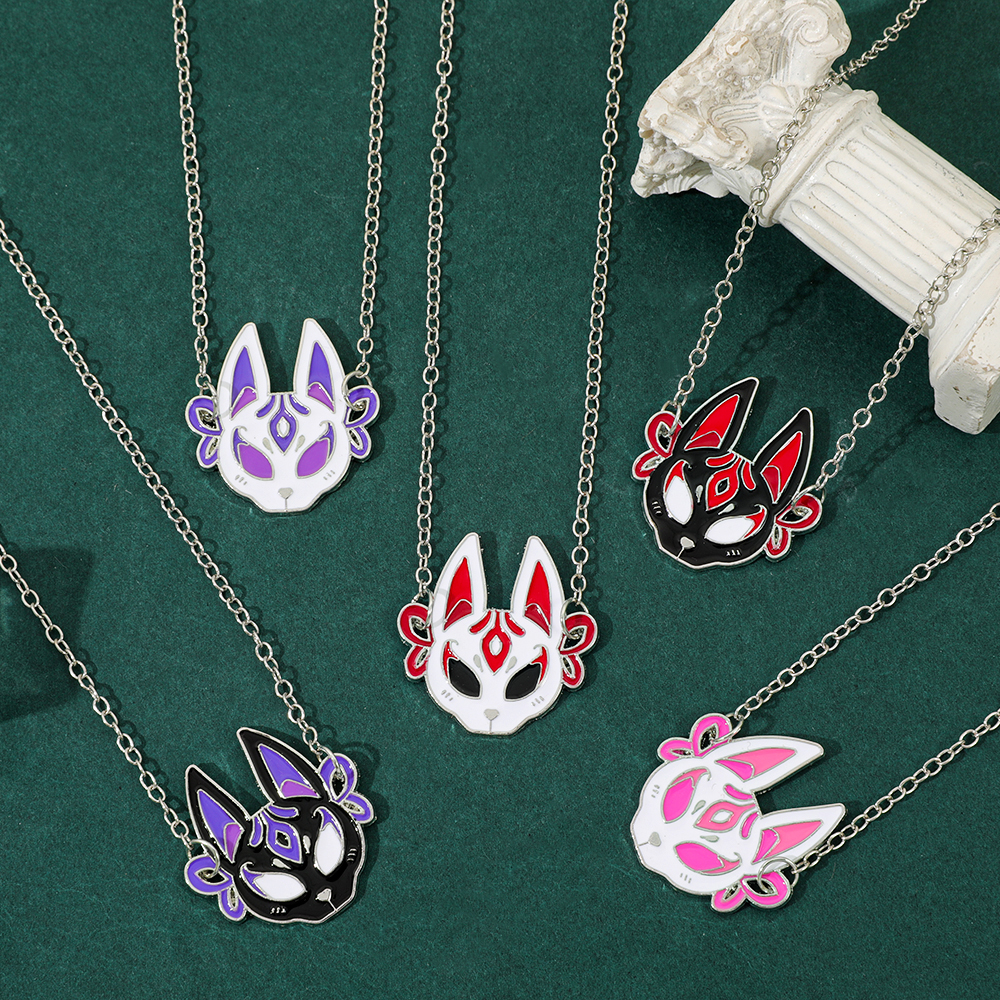 Fashion Anime Fox Mask Metal E - Men Accessories Fashion review and price