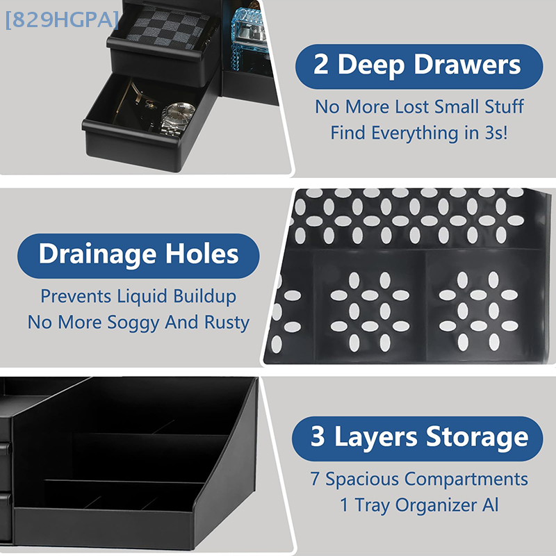 Cologne Organizer For Men, Col - Men'S Accessories Drawer Organizer review and price