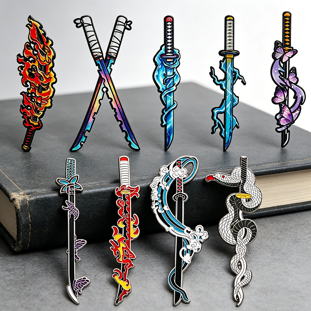 Demon Slayer Nichirin Sword En - Lapel Pin Enamel review and price