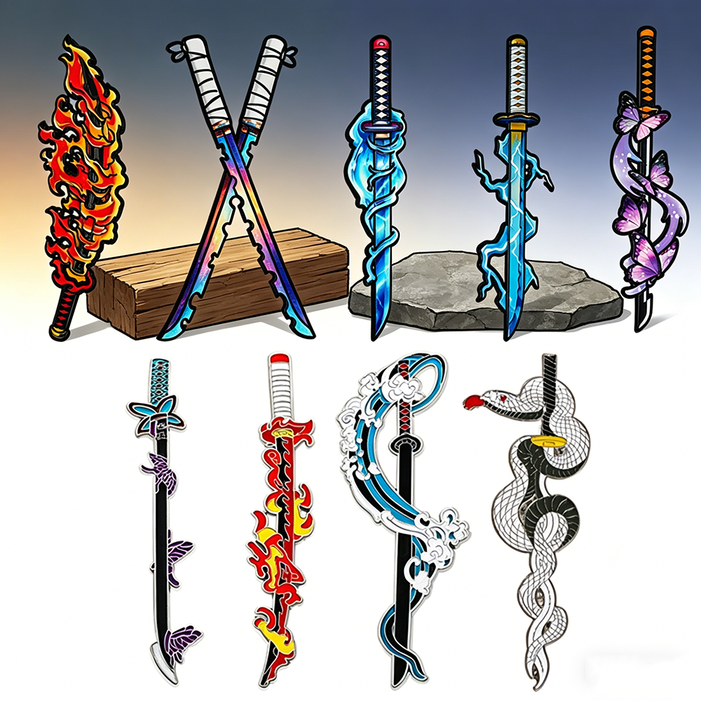 Demon Slayer Nichirin Sword En - Lapel Pin Enamel review and price