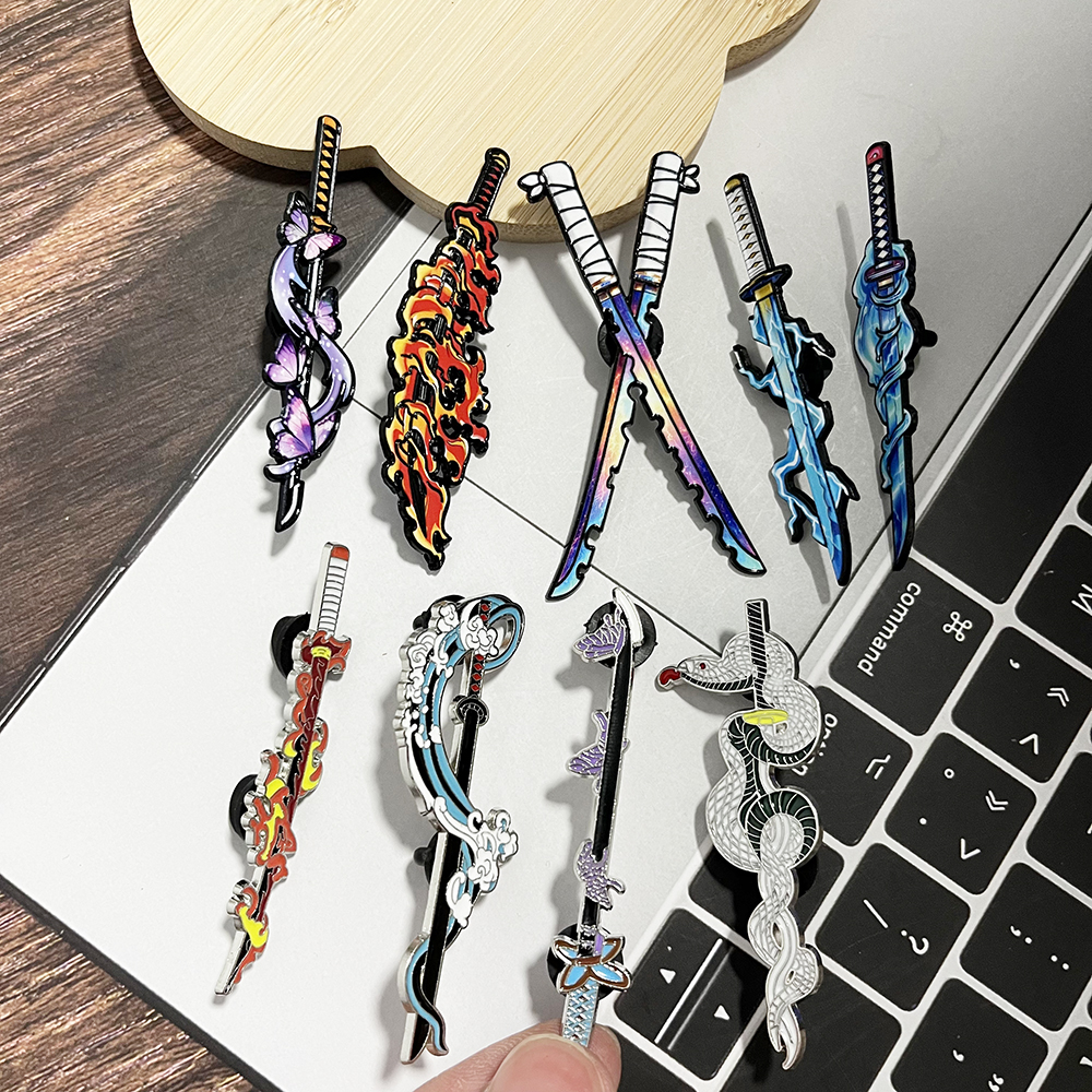 Demon Slayer Nichirin Sword En - Lapel Pin Enamel review and price
