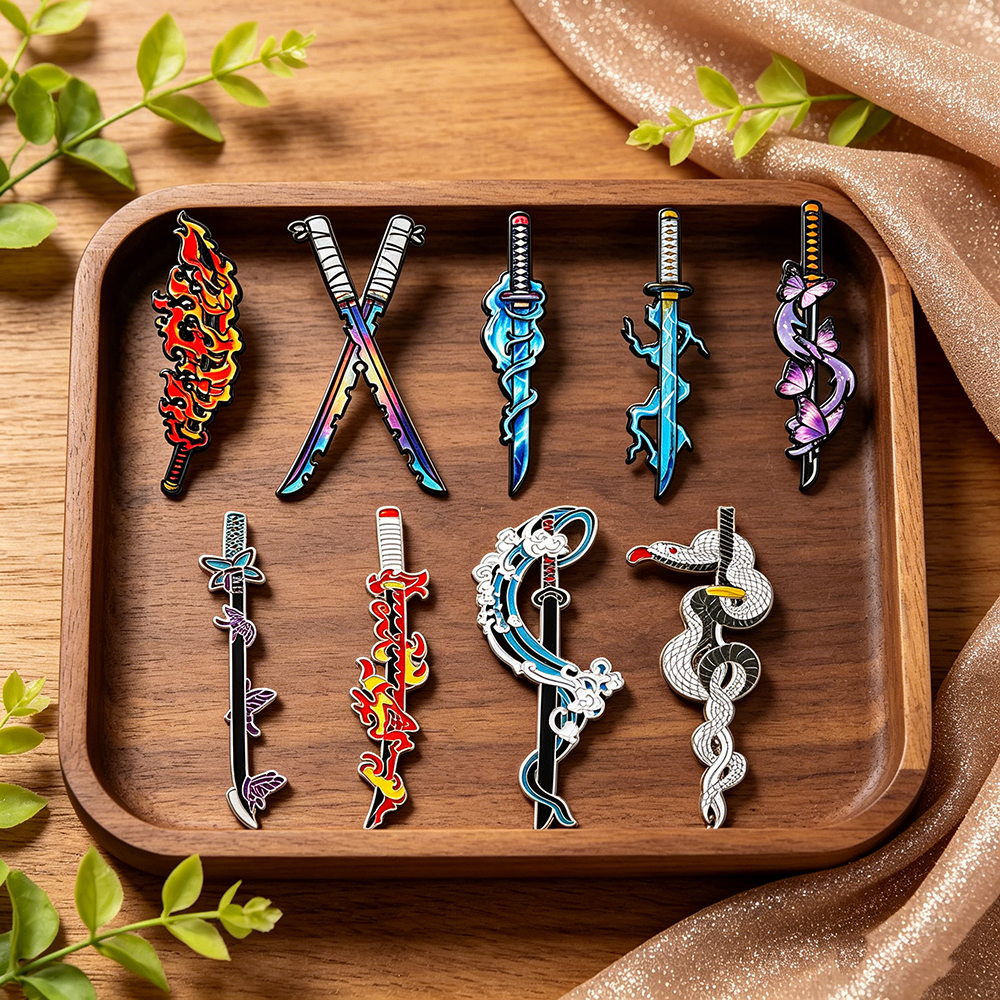 Demon Slayer Nichirin Sword En - Lapel Pin Enamel review and price