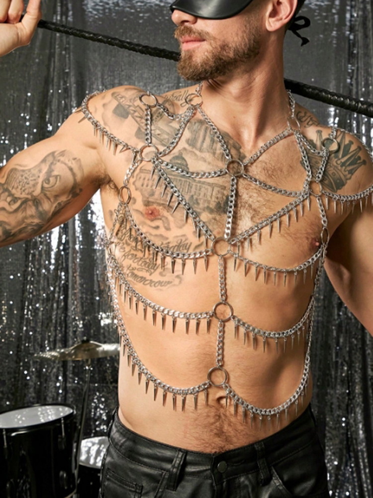 Tassels Chain Body Shoulder Se - Men Accessories To Wear review and price
