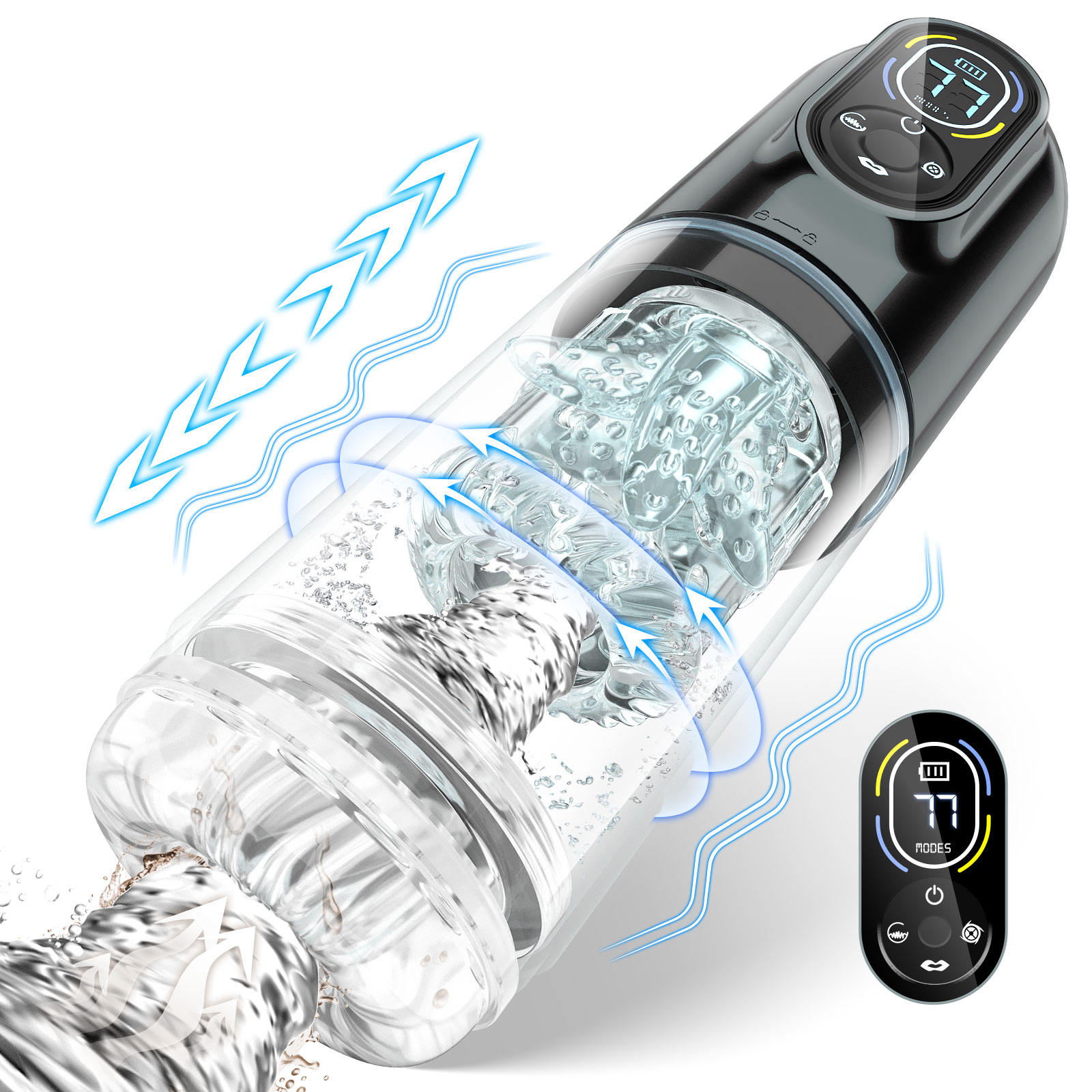 LCD Automatic Sucking Licking  - Men'S Vegan Accessories review and price