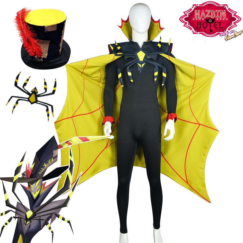 Hazbin Hotel Cosplay Costume S - Men'S Accessories With Suits review and price