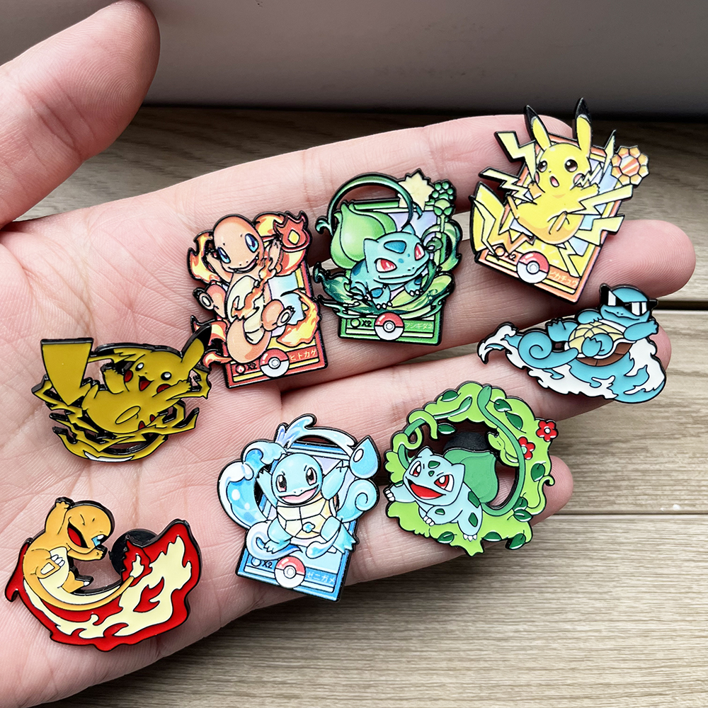 8pcs Anime Cartoon Creature En - Lapel Pin Enamel review and price