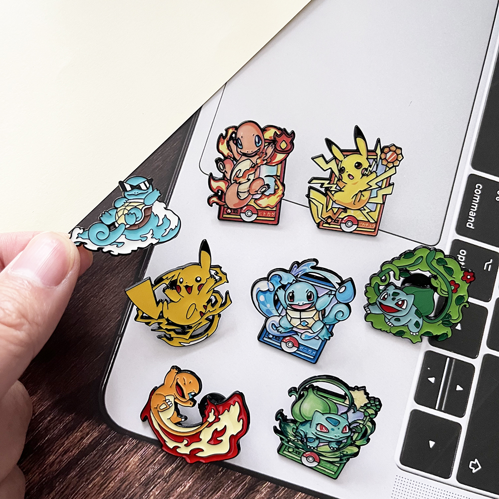 8pcs Anime Cartoon Creature En - Lapel Pin Enamel review and price