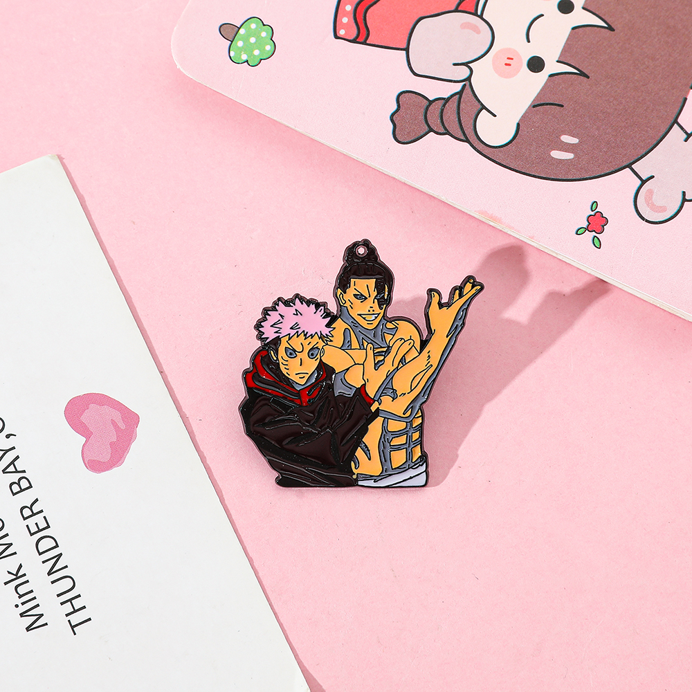 Yuji Itadori & Aoi Todo Enamel - Lapel Pin Enamel review and price