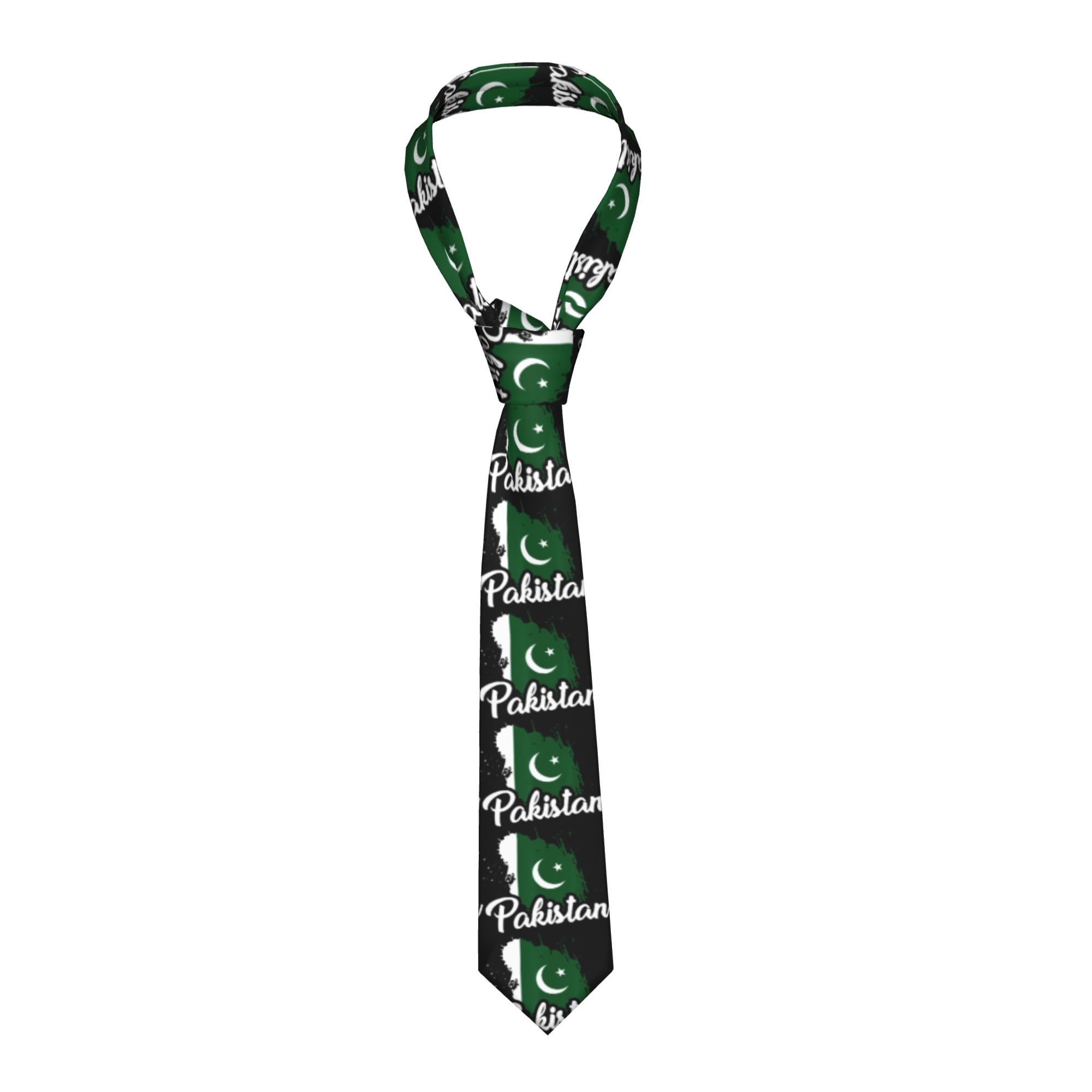 Men's Tie Pakistan Flag Pakist - Men Accessories In Pakistan review and price