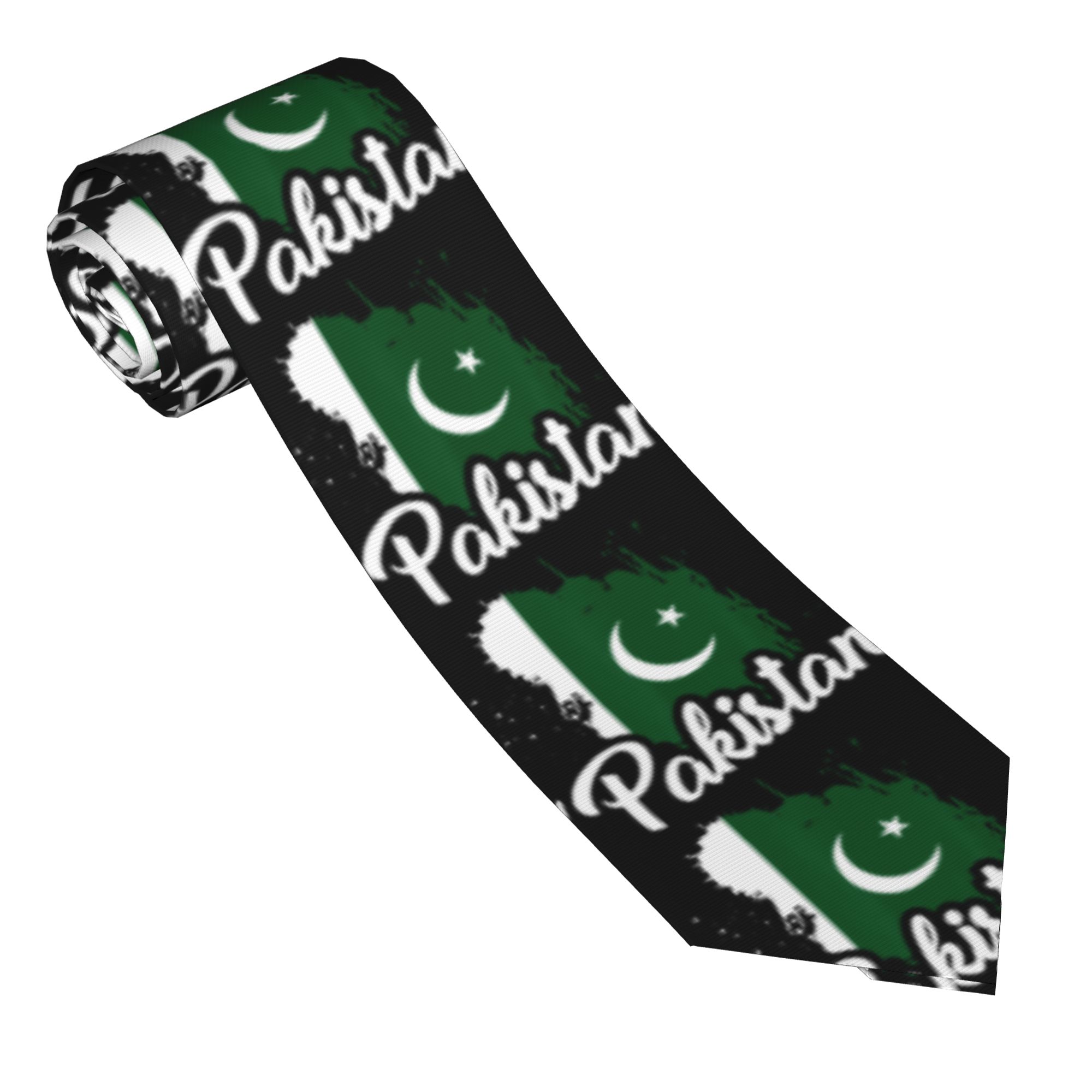 Men's Tie Pakistan Flag Pakist - Men Accessories In Pakistan review and price