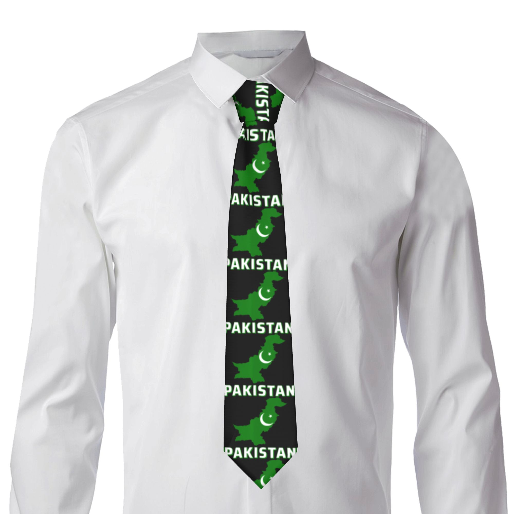 Men's Tie Pakistani Flag Patri - Men Accessories In Pakistan review and price