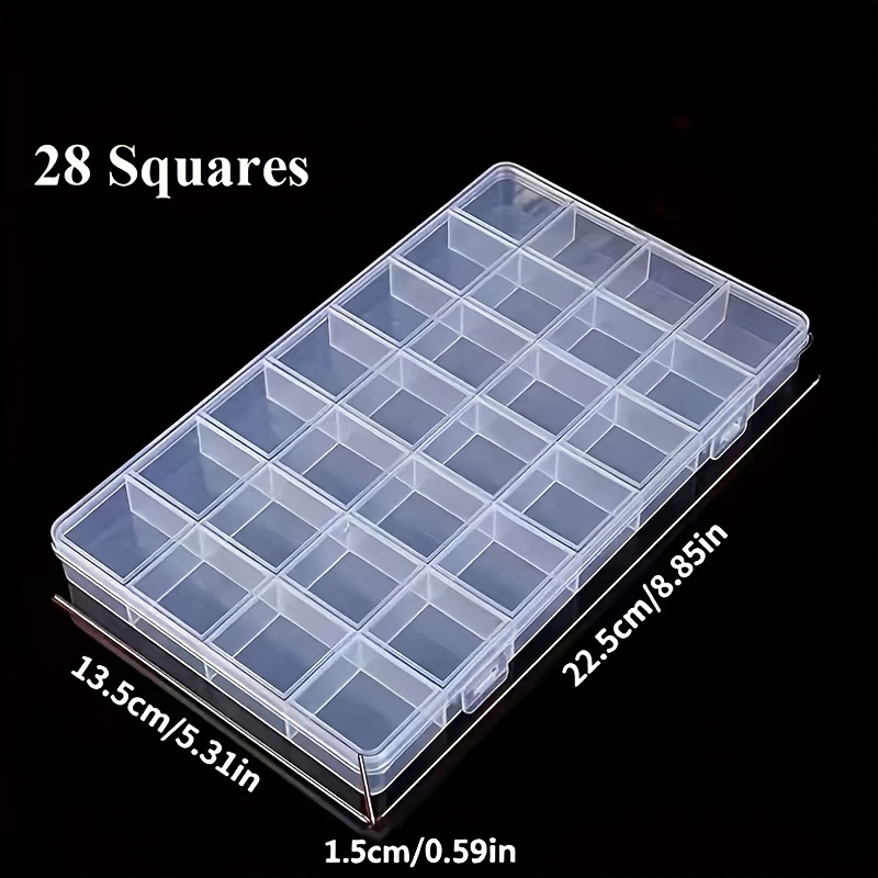 28-Grid Transparent Plastic Mo - Men'S Accessories Drawer Organizer review and price