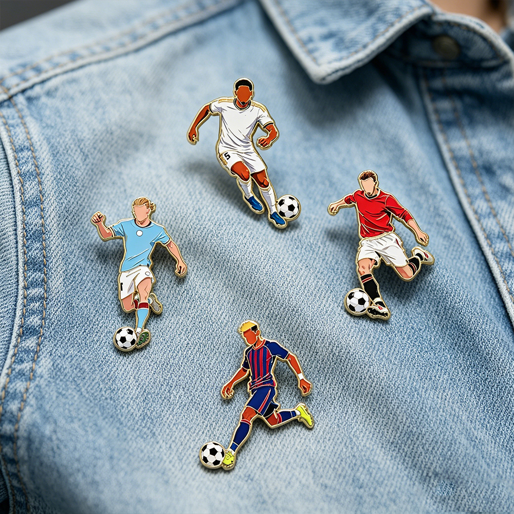 4/12pcs Sports Star Enamel Pin - Lapel Pin Enamel review and price