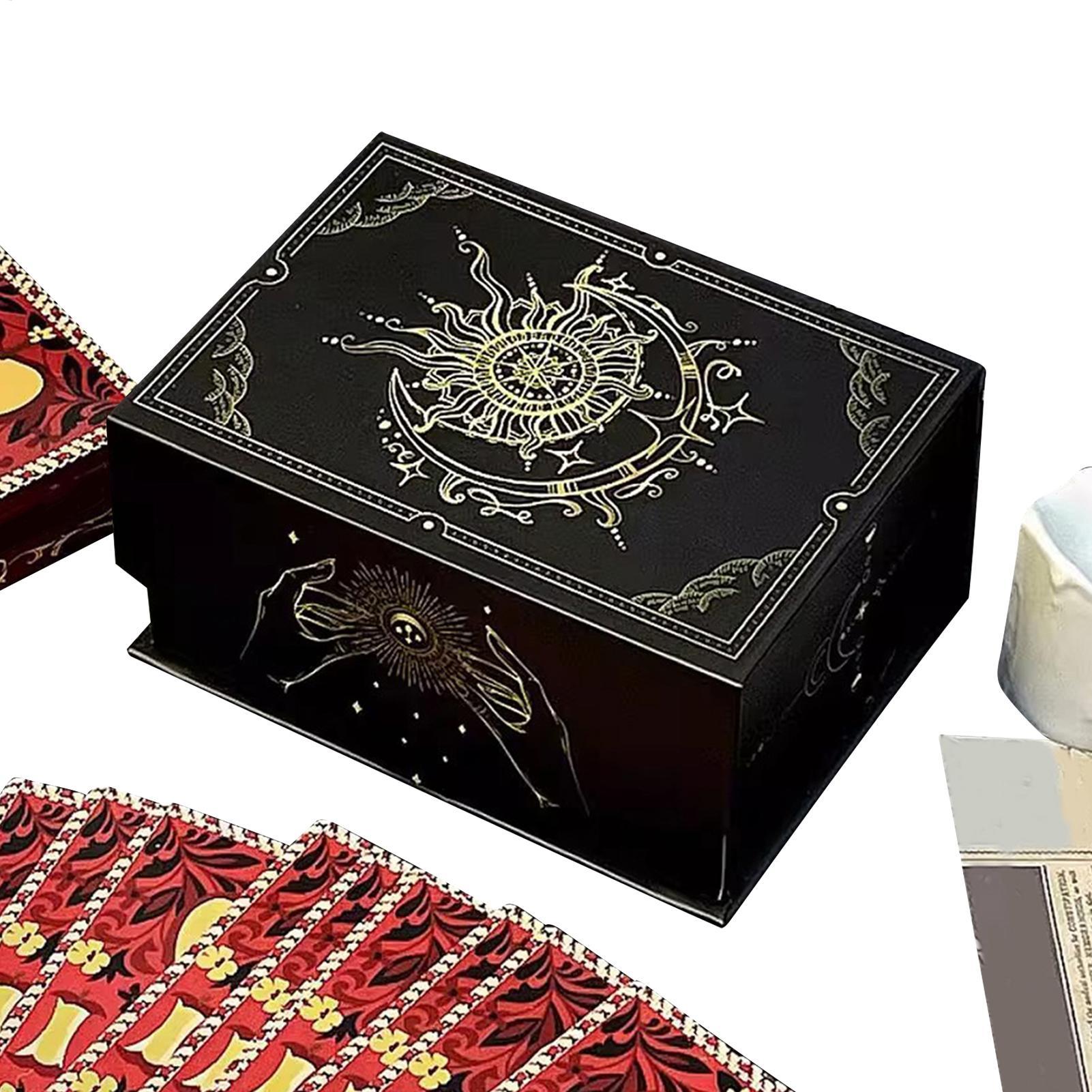 Magnetic Lid Tarot Card Box, P - Men'S Accessories Drawer Organizer review and price