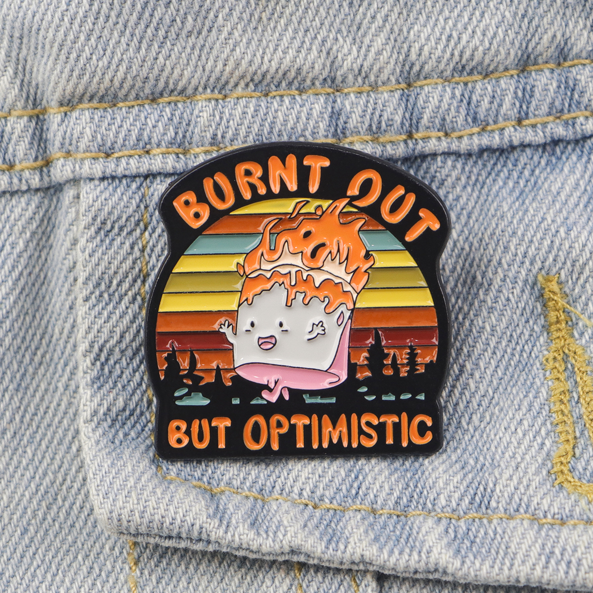 Fire Badges Enamel Pin Brooche - Men Accessories Fashion review and price