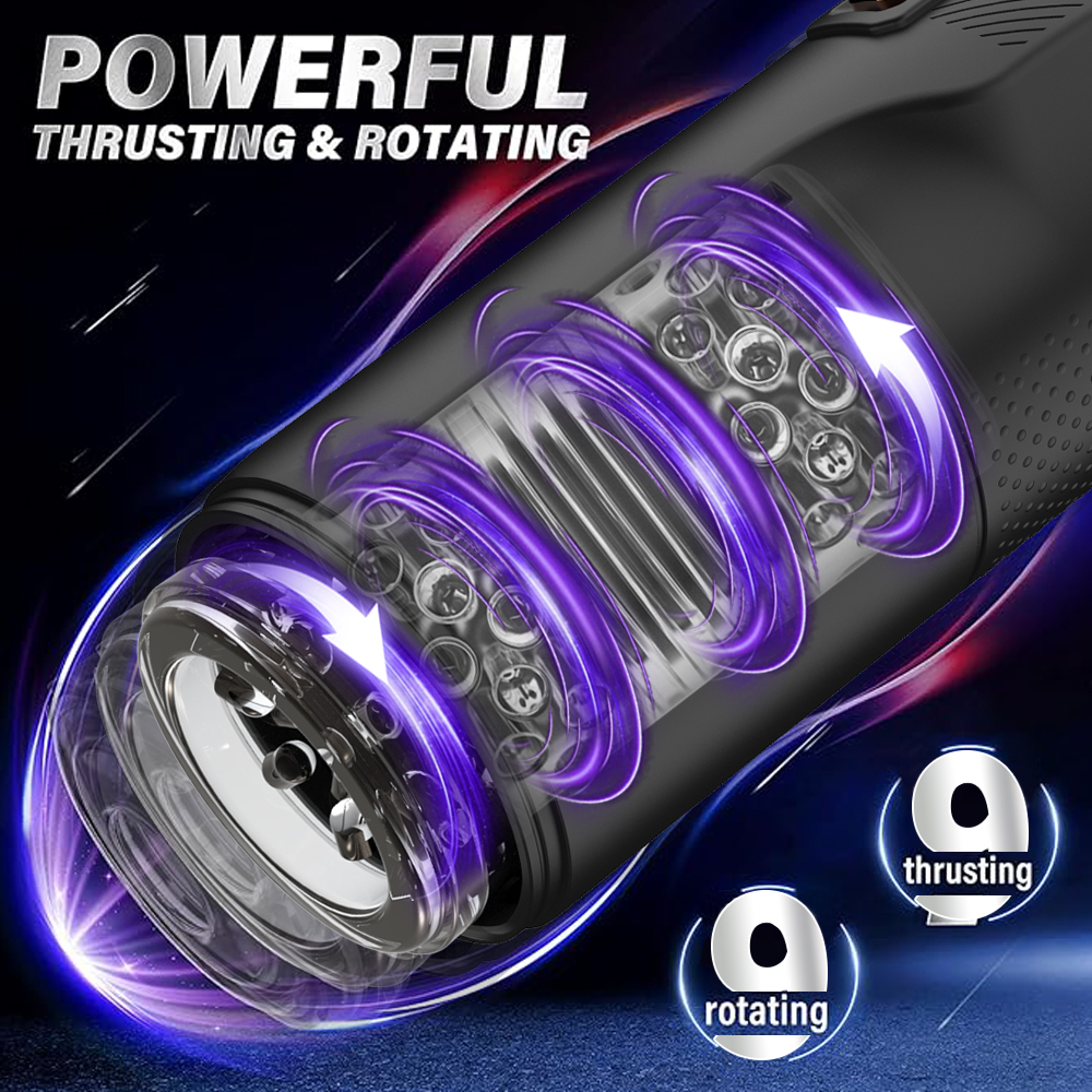 Rotating Male Masturbator Cup  - Men'S Vegan Accessories review and price