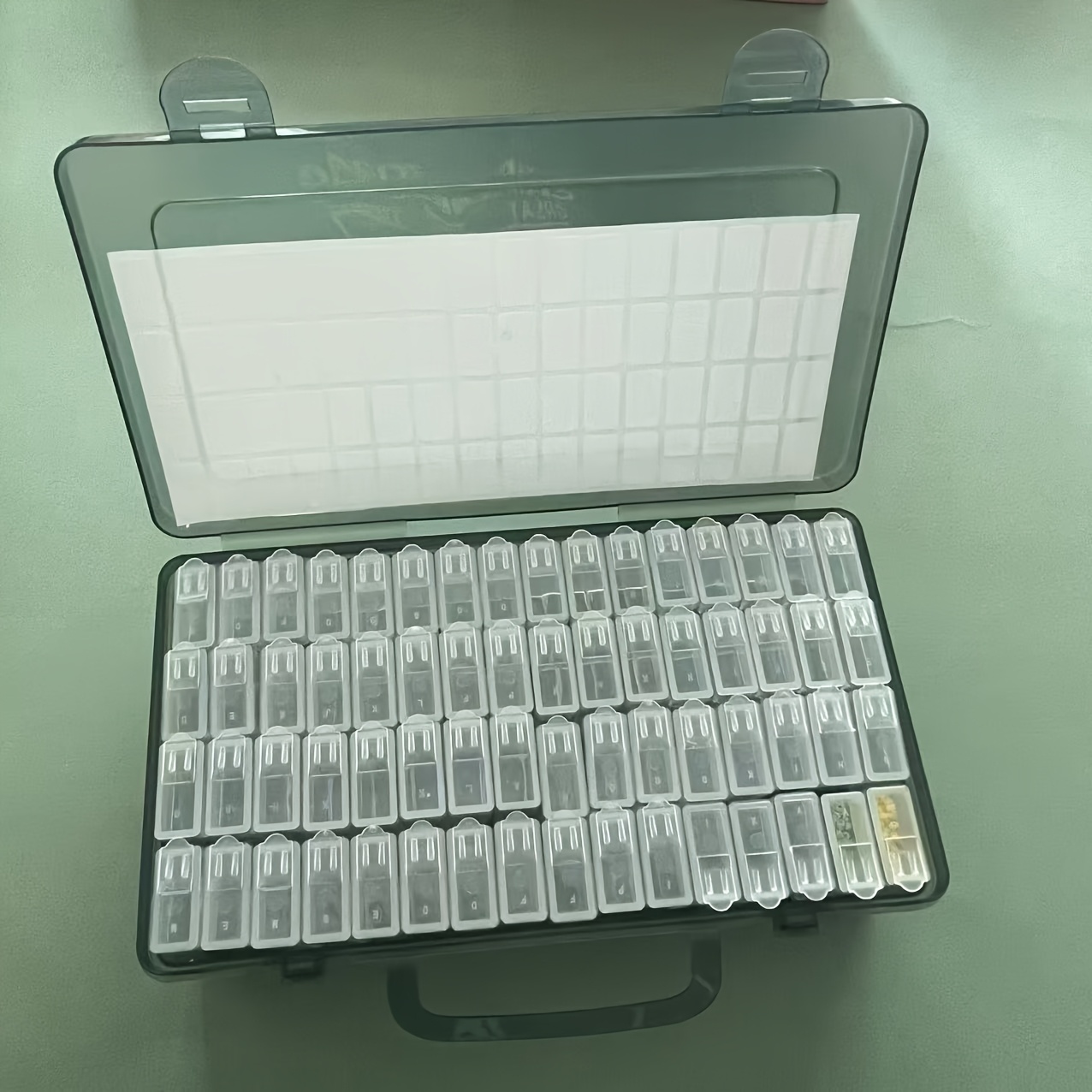 Set of 64 Grey Plastic Storage - Men'S Accessories Drawer Organizer review and price