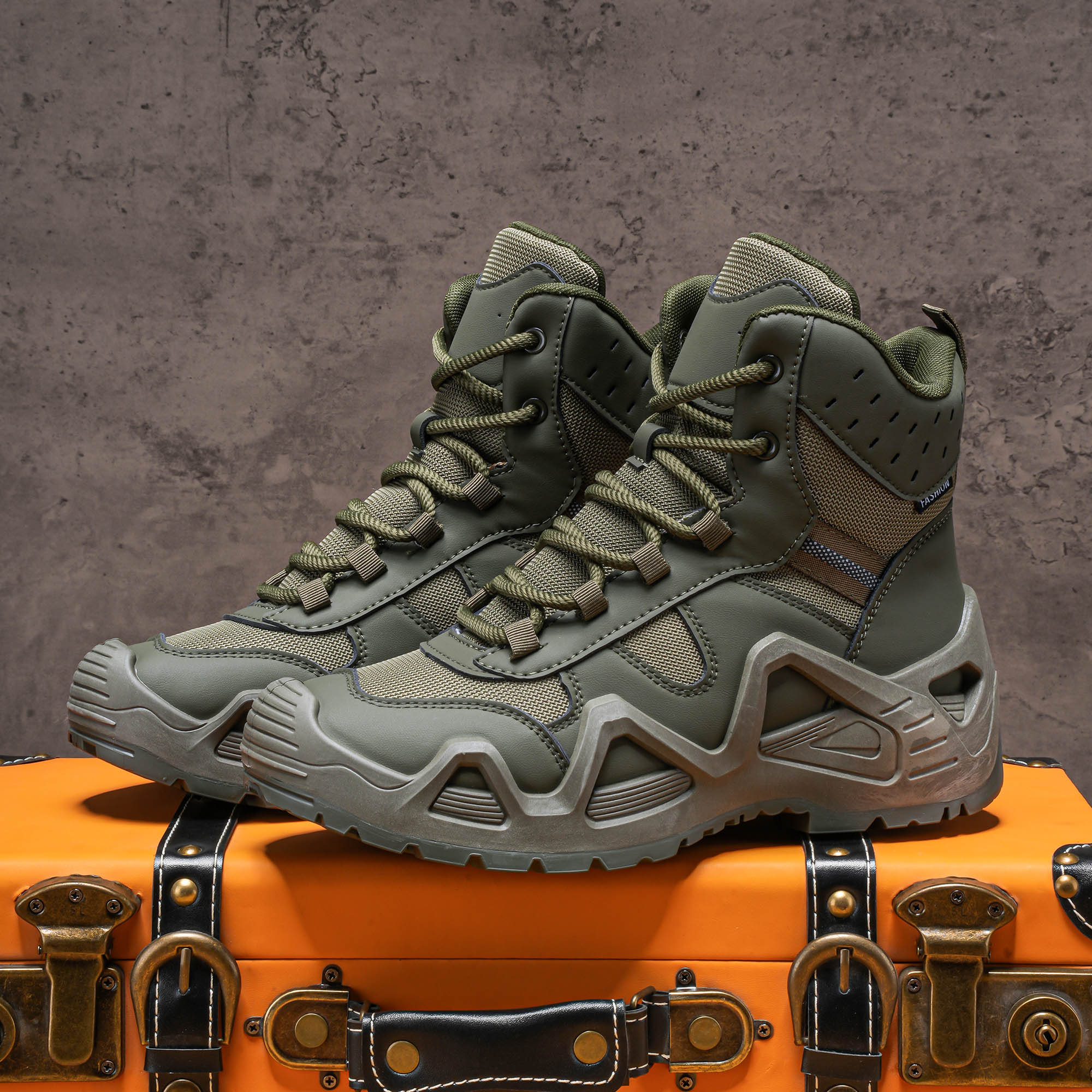 Men's high top boots, hiking b - Men Accessories To Wear review and price