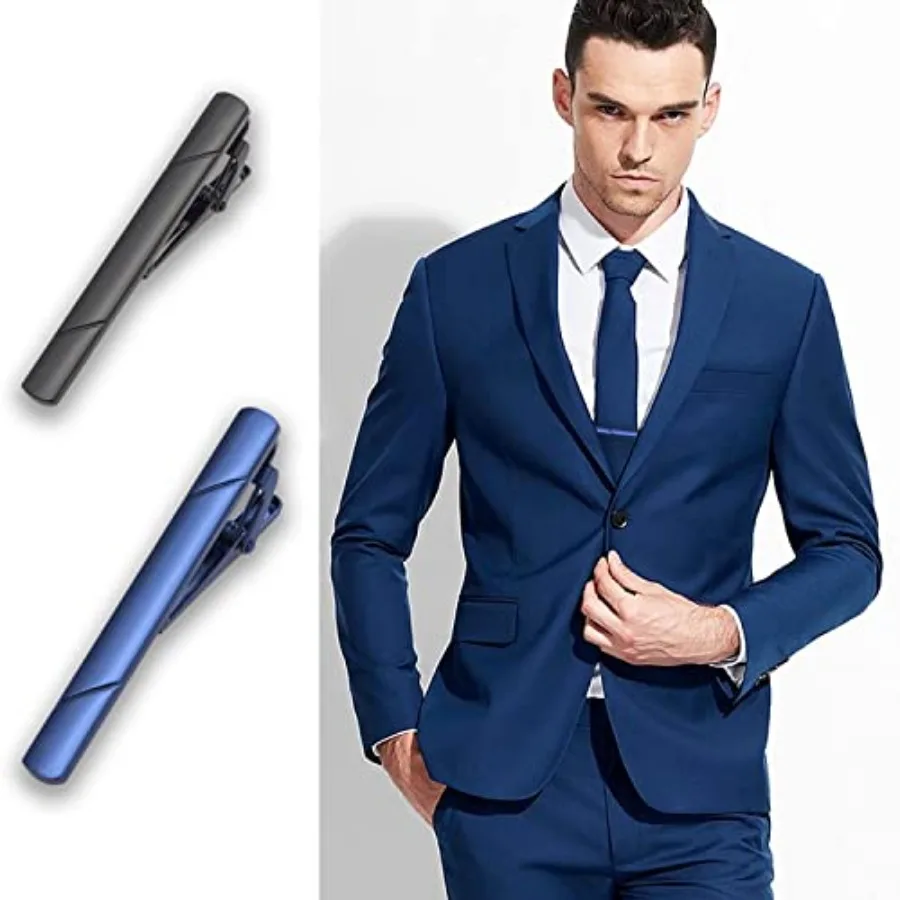 4Pcs Tie Clips For Men Tie Bar - Men'S Accessories With Suits review and price